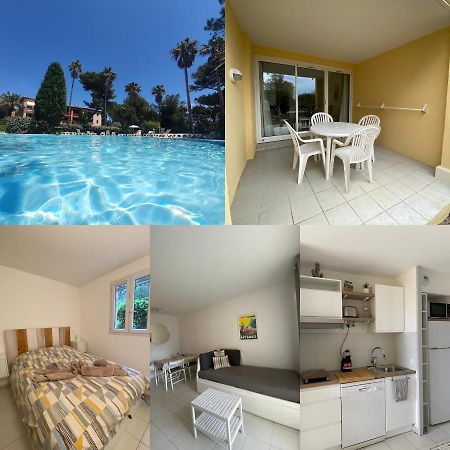 Appartement En Residence Privee, Face A La Mer Avec Acces Direct Plage Hyères Exterior foto